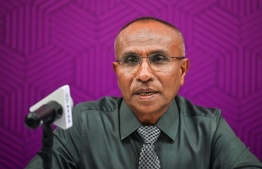 Vice President of Elections Commission Ismail Habeeb.-- Photo: Mihaaru