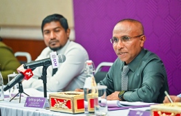 Vice President of the Elections Commission, Ismail Habeeb in a press conference held earlier by the commission