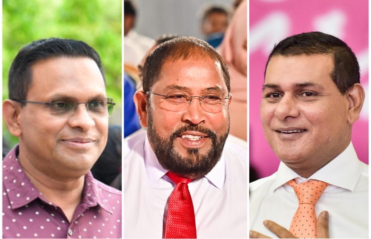 ޕީއެންސީން ގާސިމް، ސިޔާމް، ނާޒިމަށް ޓިކެޓް ދޫކޮށްފި