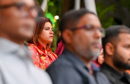 People attending the Ahaa Forum held in the Sultan Park on Thursday, January 25, 2024 -- Photo: Nishan Ali