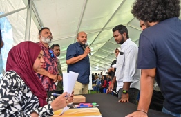 Polling for PPM/PNC parliamentary primaries underway: unrest has intensified in some polling stations -- Photo: Nishan Ali