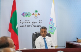 Male' City Mayor Adam Azim.