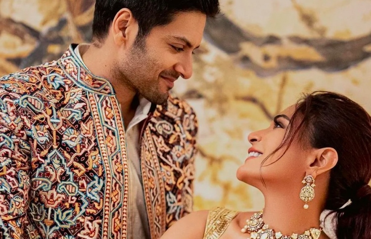 ބޮލީވުޑްގެ ތަރި، އަލީ ފަޒާލް އާއި އޭނާގެ އަންހެނުން ރިޗާ ޗައްޑާ.