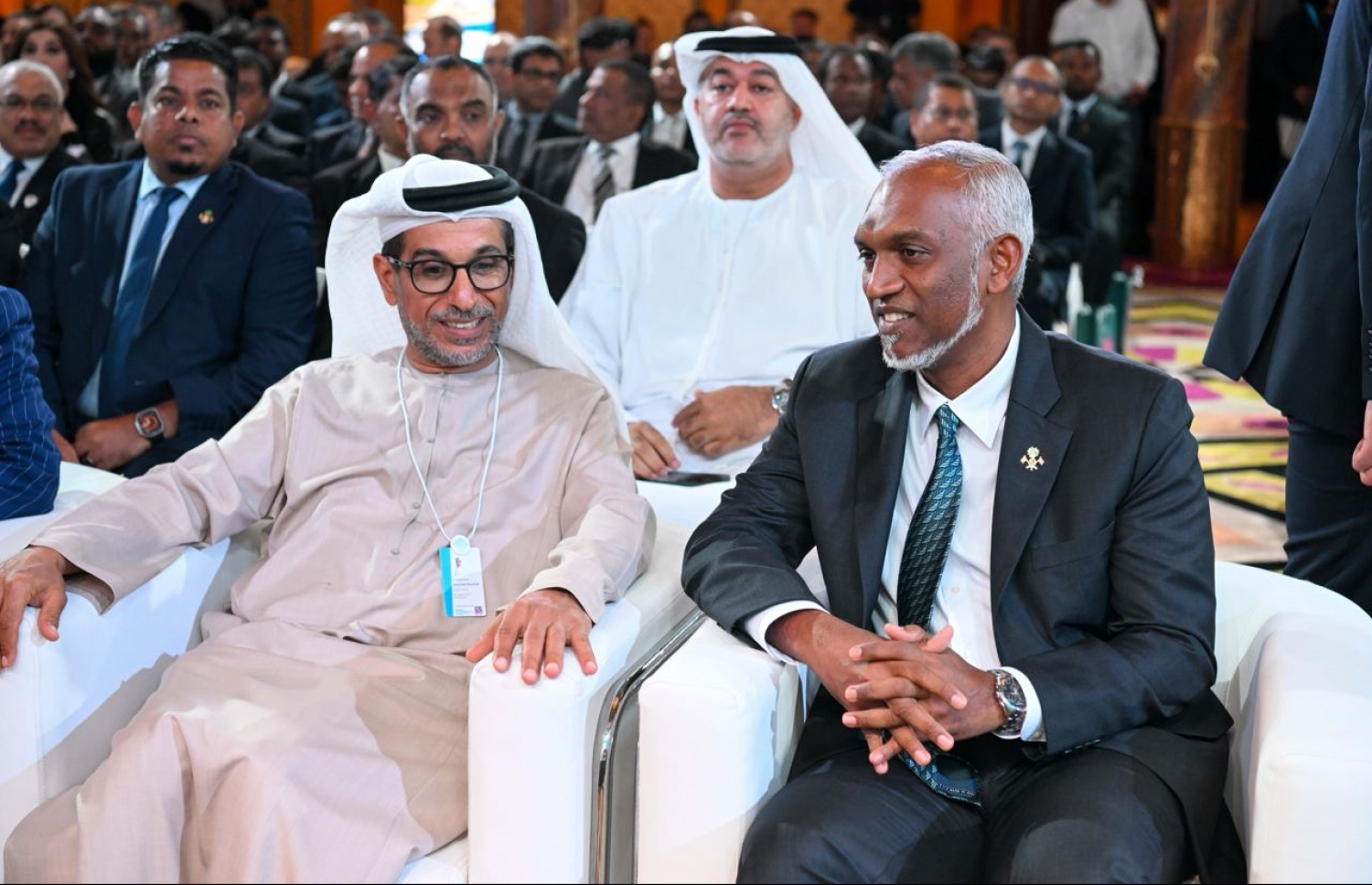 ފޯރަމްގައި ރައީސް ޑރ. މުހަންމަދު މުއިއްޒު ބައިވެރިވެވަޑައިގަންނަވަނީ