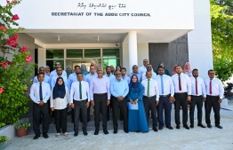 President Dr. Mohamed Muizzu meets with members of Addu City Council