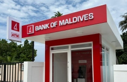 The ATM center opened in Kaafu atoll Gulhi -- Photo: BML