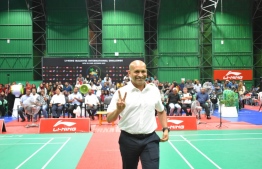 President of the Badminton Association of Maldives, Moosa Nashid