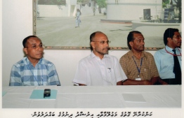 Former Vice Chairman of Election's Commission, Ismail Habeeb at an Election training years ago.