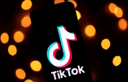 (FILES) This photo taken on November 21, 2019, shows the logo of the social media video sharing app Tiktok displayed on a tablet screen in Paris. -- Photo: Lionel Bonaventure / AFP