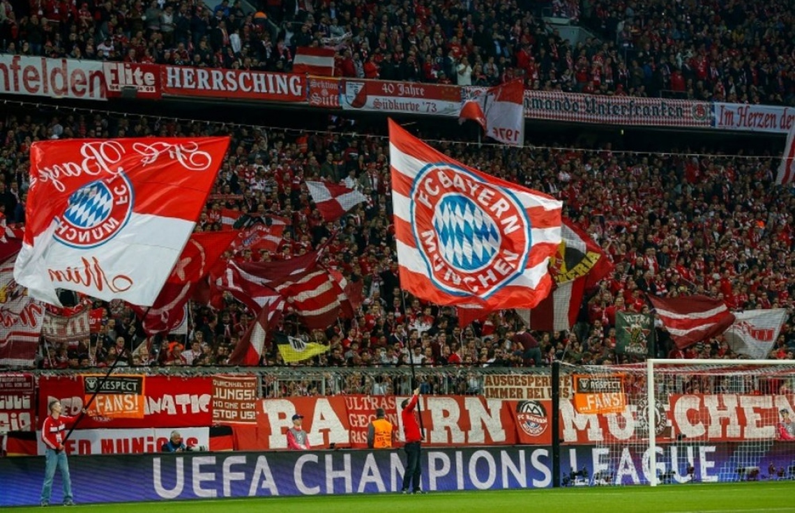 Arsenal ge dhandah Bayern ge suporter un vanun manaa kohfi