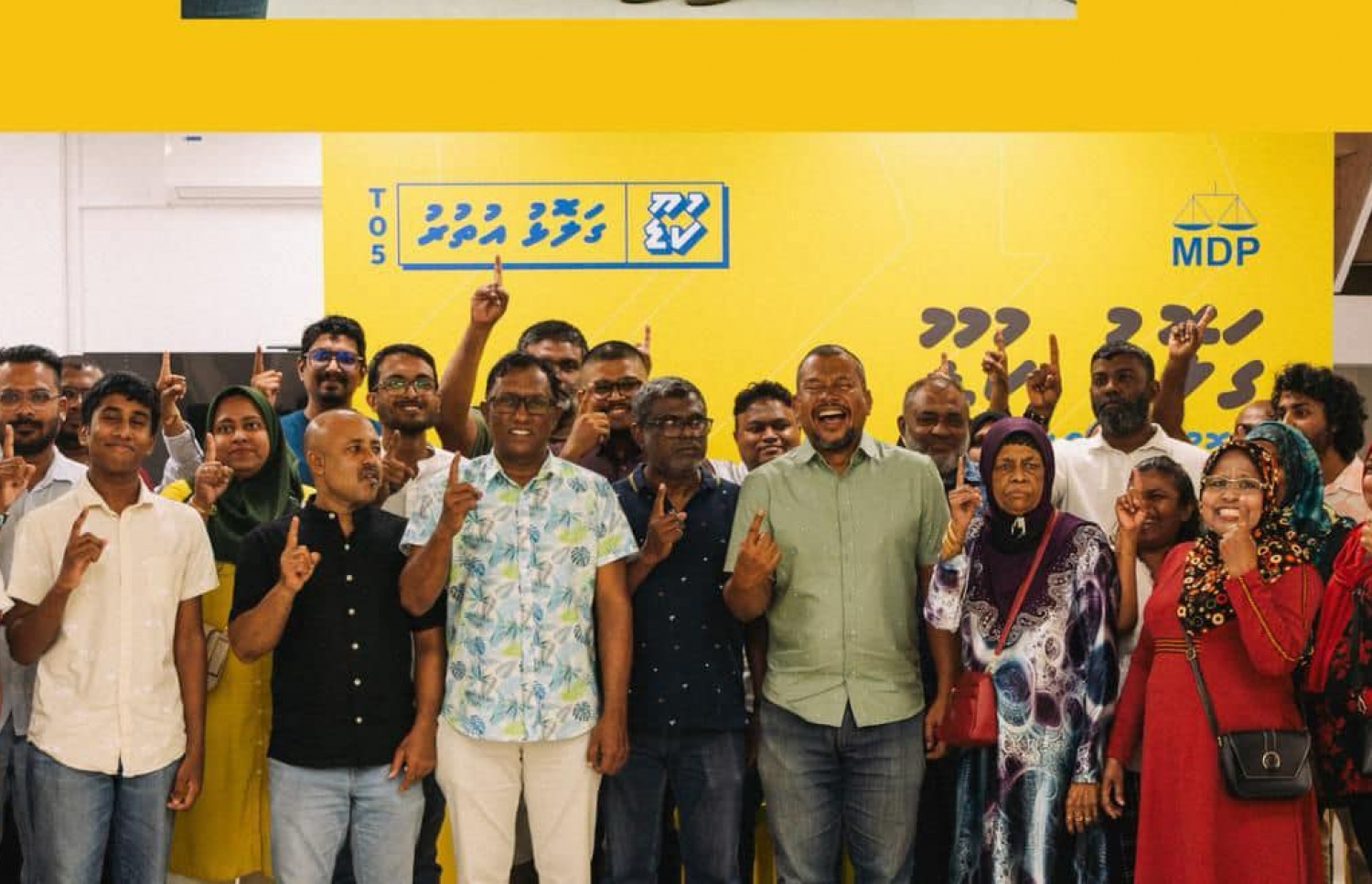 ކުޑޫ ކެމްޕޭން ހަރަކާތެއްގައި ކެންޑިޑޭޓް ނަމްބަރު ދައްކާލަނީ