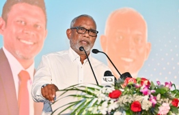 President Dr. Muizzu in Abdul Raheem Abdulla's campaign