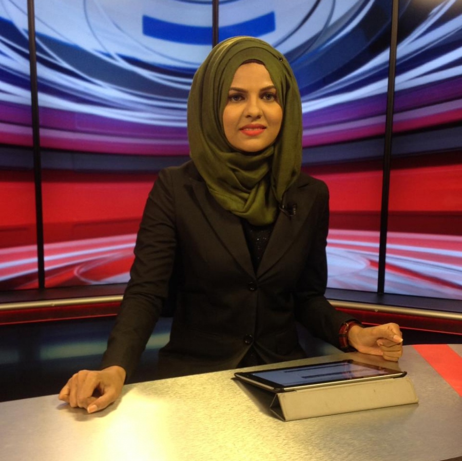 ބިޝާ ޚަބަރު ހުށަހަޅައިދެނީ. އޭނާ އަކީ ޚަބަރު ކިޔުމުގައި ވެސް މަގްބޫލު މޫނެއް --