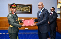 Newly appointed chief of defence force Hilmy