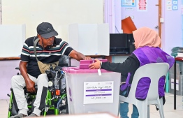 Majlis Election 2024.-- Photo: Fayaz Moosa / Mihaaru