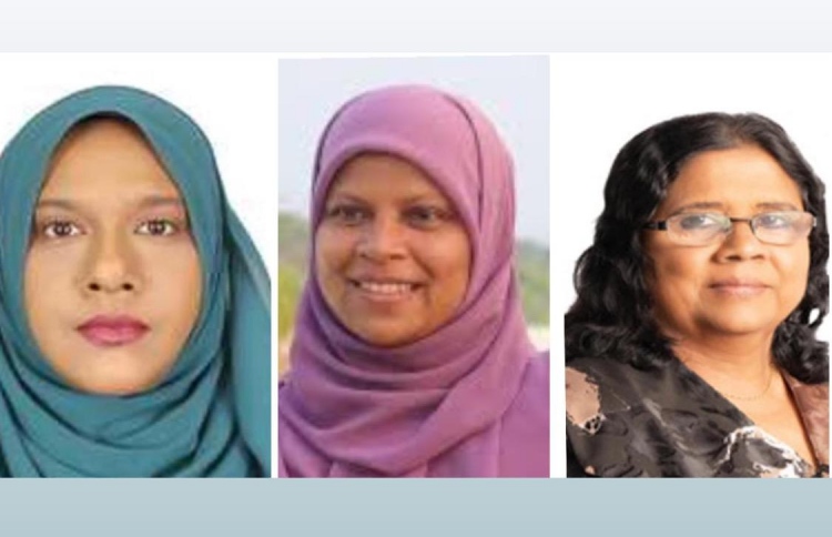 މަޖިލީހަށް ހޮވުނީ އެންމެ ތިން އަންހެން ބޭފުޅުން!