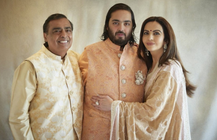 އަނަންތު އަންބާނީގެ ކައިވެނި ލަންޑަނުގައި