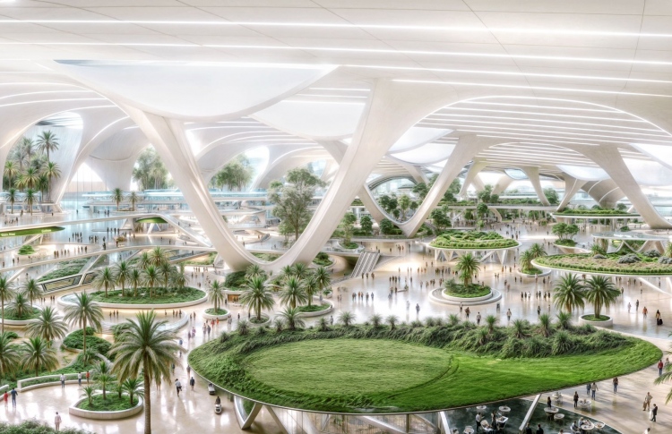 ދުނިޔޭގެ އެންމެ ބޮޑު އެއާޕޯޓް ދުބާއީގައި އަޅަނީ