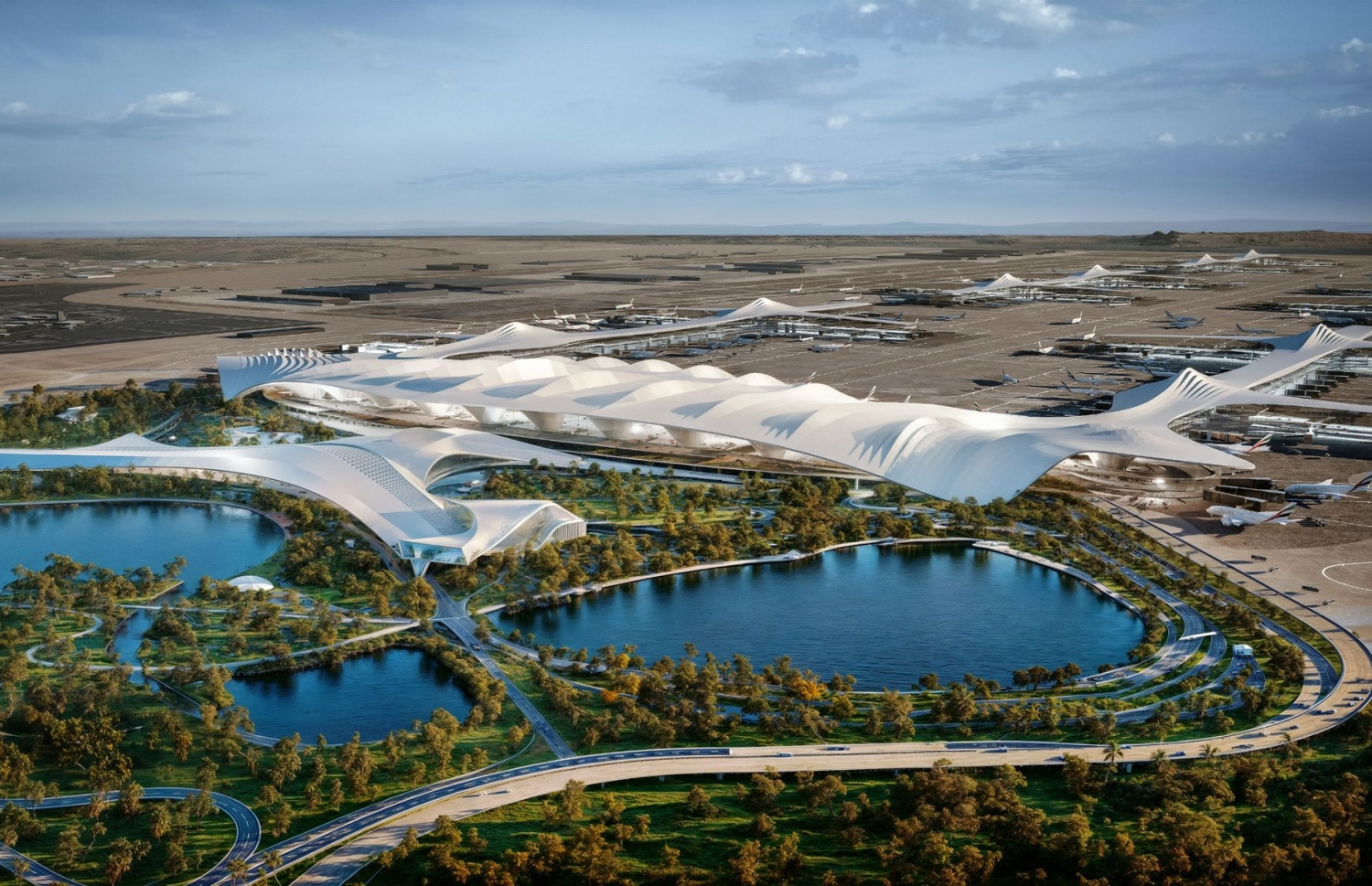 އަލް މަހްތޫމް އިންޓަނޭޝަނަލް އެއާޕޯޓު: އެ އެއާޕޯޓު ނިމުމުން 260 މިލިއަން ފަސިންޖަރުންނަށް ހިދުމަތް ދެވޭނެ  -- ފޮޓޯ: އެކްސް