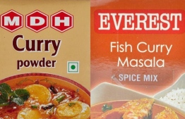 Curry powder of the MDH brand and Curry Paste of the Everest brand identified to contain a chemical.