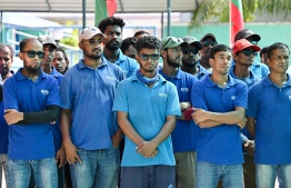 Operation Kuran'gi is scheduled to conclude in three years time with 100 percent of expatriates in the Maldives being verified -- Photo: Mihaaru
