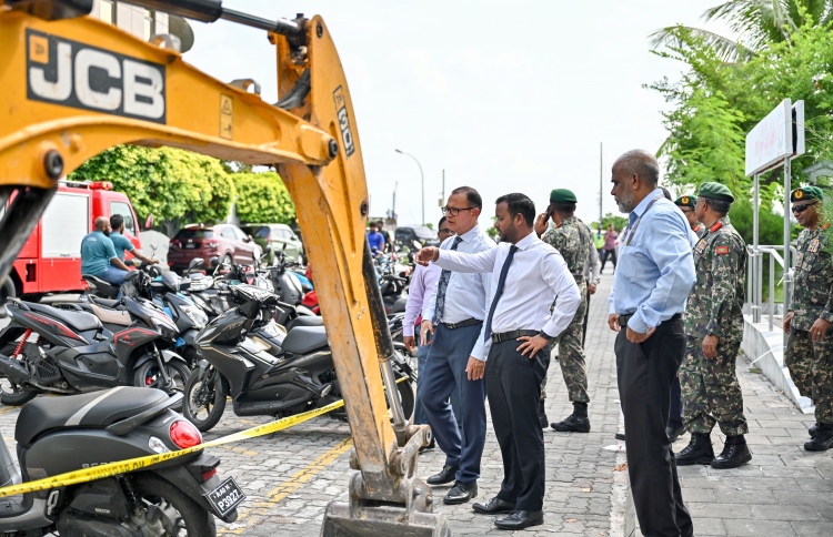 މާލޭގައި ފެންބޮޑުވާ މައްސަލަ ހައްލުކުރަން މަޝްރޫއެއް