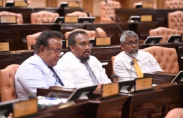 During the final sitting of the 19th parliamentary term held today. -- Photo: Parliamentary Institution