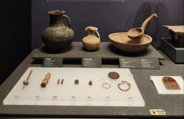 Ancient relics displayed at the Xinjiang Uyghur Autonomous Region Museum