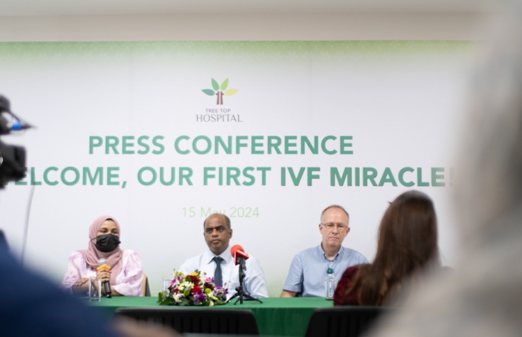 ރާއްޖޭގައި އައިވީއެފް ހެދި ފުރަތަމަ ދަރިފުޅު ވިހައިފި