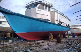 The Vessel 'AAA37' which went missing enroute to Meemu atoll Medhufushi Island Resort from Kaafu atoll Thilafushi
