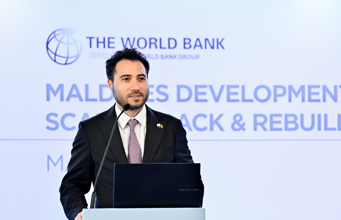 Anna aharu Raajjeyge igthisaadhu kuri araanee 3.9 percent gai: World Bank