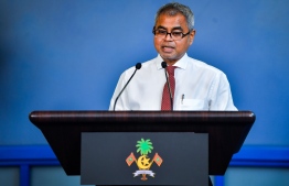Minister of Climate Change, Environment and Energy, Thoriq Ibrahim.