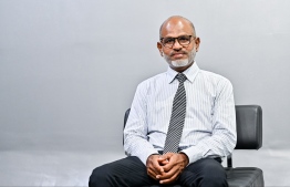 Nominee for the Deputy Speaker of the 20th parliament term, Ahmed Nazim during an interview with Mihaaru News. -- Photo: Fayaz Moosa / Mihaaru News