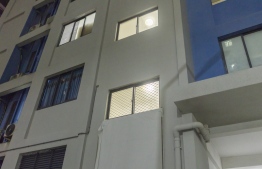 Security grills installed on first floor windows of Hiyaa towers