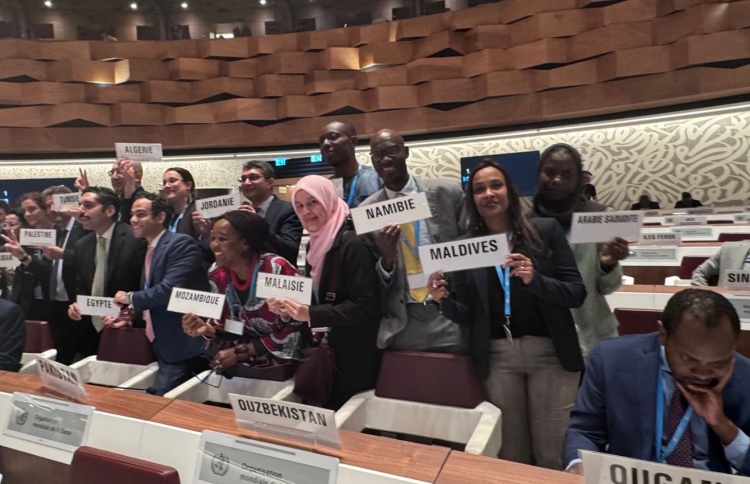 ފަލަސްތީނަށް ޑަބްލިއުއެޗްއޯގެ މެމްބަރުކަން ލިބިއްޖެ