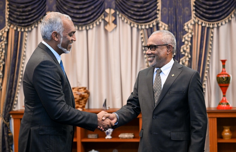 President meets Speaker of Parliament, Abdul Raheem - The Edition