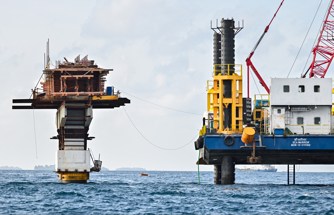 Thilamale' bridge ge masakkaiy avaskuran India sarukaara eba vaahaka dhakkan: Muthalib