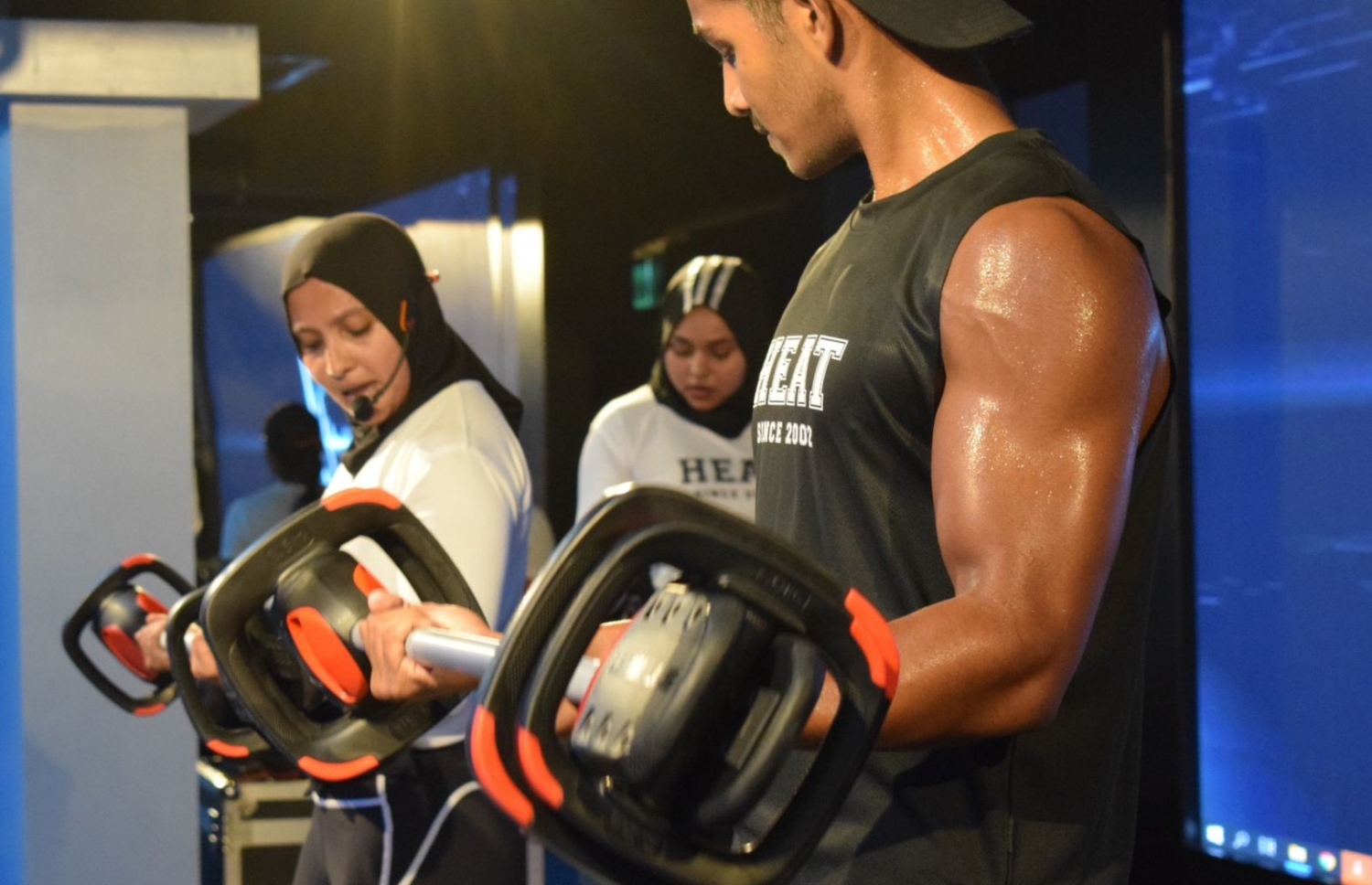 ދަ ވެލަންސް ކްލަބުގެ ބޮޑީ ޕަމްޕް ކްލާހެއް.