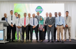 Special attendees of the third International Pest Management Conference held by Pesterminators on May 26, posing for a photo on the stage after the opening ceremony. -- Photo: Pesterminators Pvt Ltd