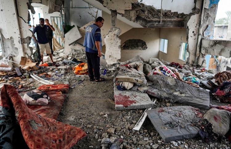 ޣައްޒާގެ ސްކޫލަކަށް ބޮން އަޅައިފި؛ 37 މަރު