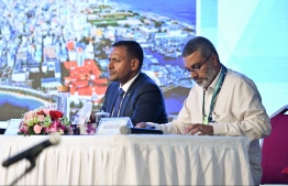 Prosecutor General, Hussain Shameem in attendance at the Fourth Civil Service Conference held at Dharubaaruge Convention Centre in Malé City this morning. -- Photo: Nishan Ali / Mihaaru News