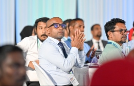 Participants of the Fourth Civil Service Conference held at Dharubaaruge Convention Centre in Malé City this morning. -- Photo: Nishan Ali / Mihaaru News
