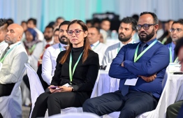 Civil servants in attendance at the Fourth Civil Service Conference held at Dharubaaruge Convention Centre in Malé City this morning. -- Photo: Nishan Ali / Mihaaru News
