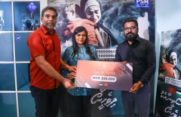 Dhiraagu donated MVR 300,000 for the Palestinian cause during the PSM telethon --
