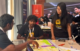 During a Lean Start-up Maldives camp.