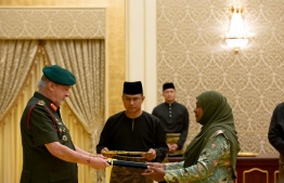 High Commissioner to Malaysia presents her letter of credence.-- Photo: MoFA