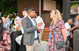 The opening ceremony of Maldives' first Air Service World Congress held in Sheraton Maldives with the participation of airlines, airports and aviation companies and experts from around the globe. -- Photo: Nishan Ali / Mihaaru News