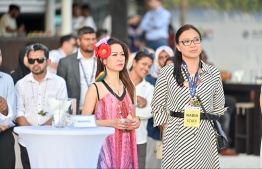 The opening ceremony of Maldives' first Air Service World Congress held in Sheraton Maldives with the participation of airlines, airports and aviation companies and experts from around the globe. -- Photo: Nishan Ali / Mihaaru News