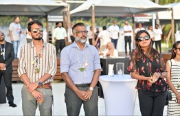 The opening ceremony of Maldives' first Air Service World Congress held in Sheraton Maldives with the participation of airlines, airports and aviation companies and experts from around the globe. -- Photo: Nishan Ali / Mihaaru News