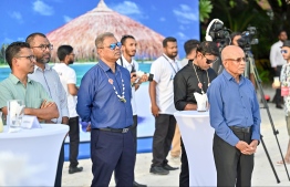 The opening ceremony of Maldives' first Air Service World Congress held in Sheraton Maldives with the participation of airlines, airports and aviation companies and experts from around the globe. -- Photo: Nishan Ali / Mihaaru News